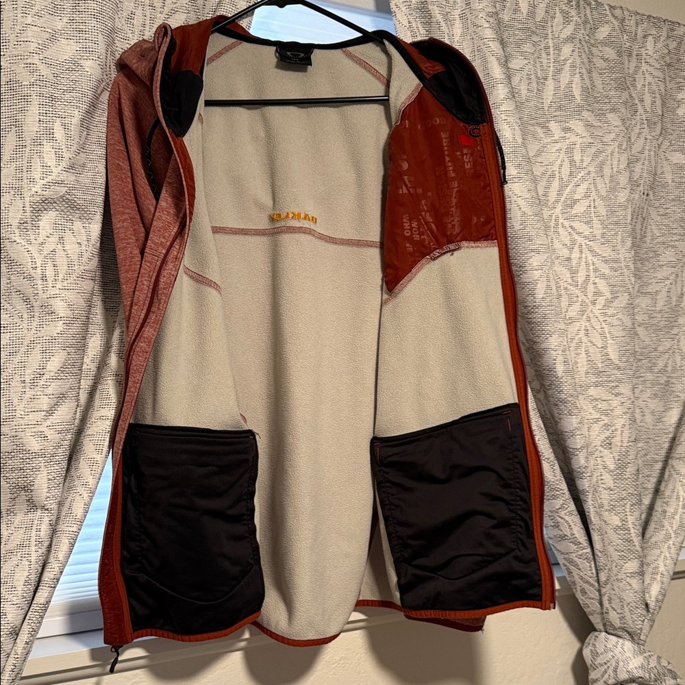 Oakley Maroon Full-Zip Jacket - image 2
